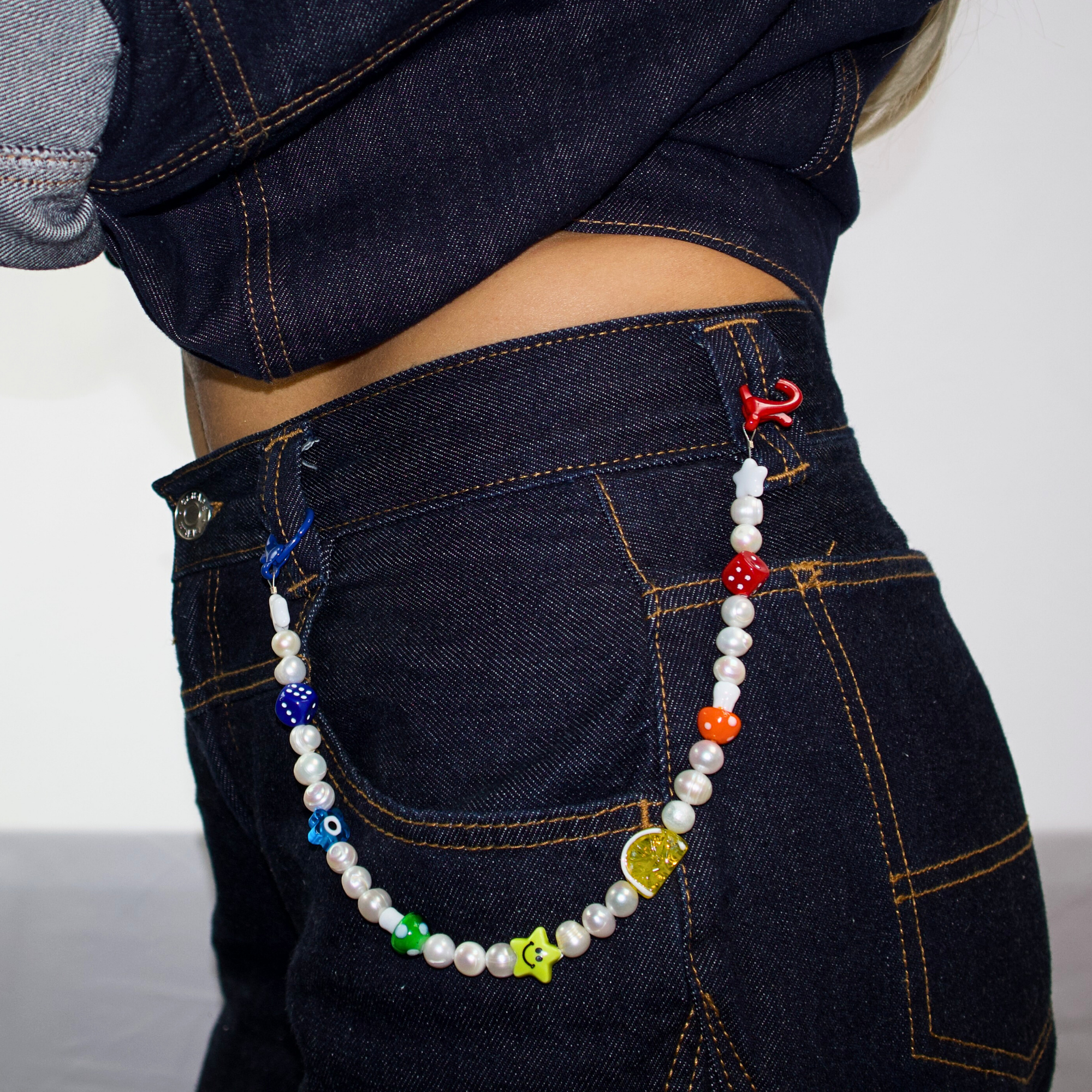 Psychedelic Bag Charm