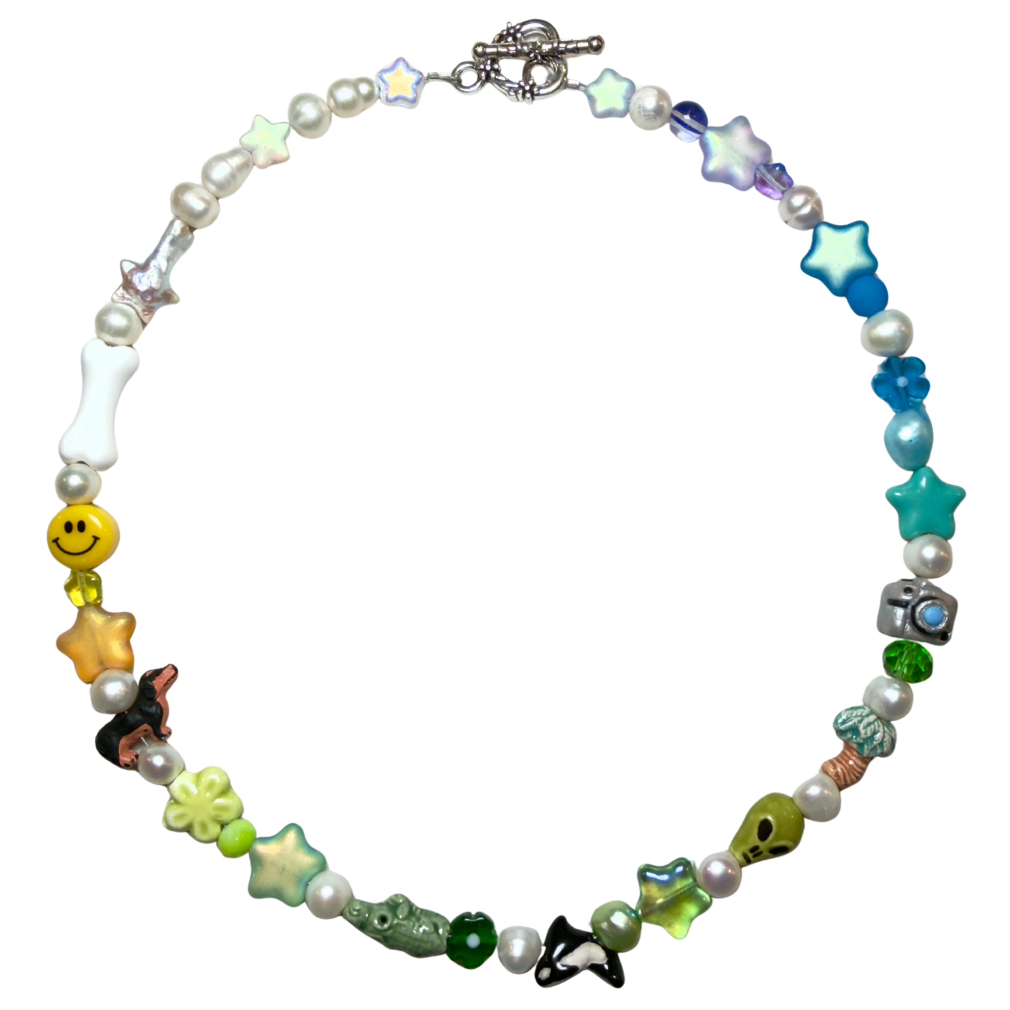 Happy Alien Custom Necklace