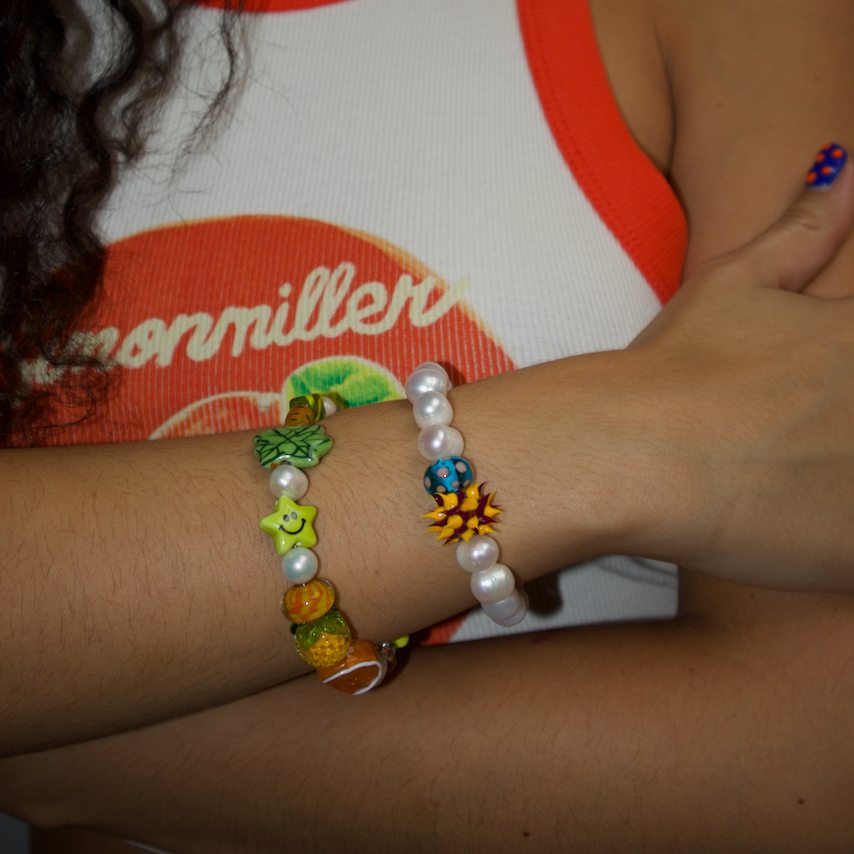 Party Pearls Burgundy