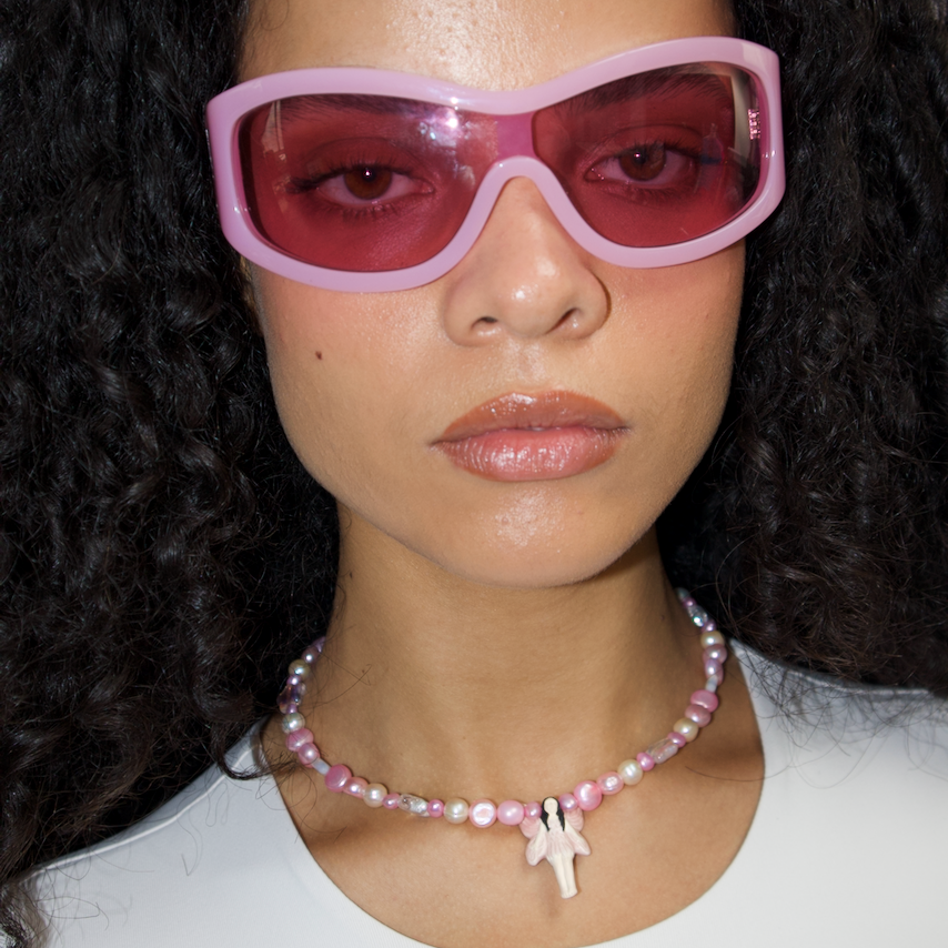 Pixie In Pink Necklace