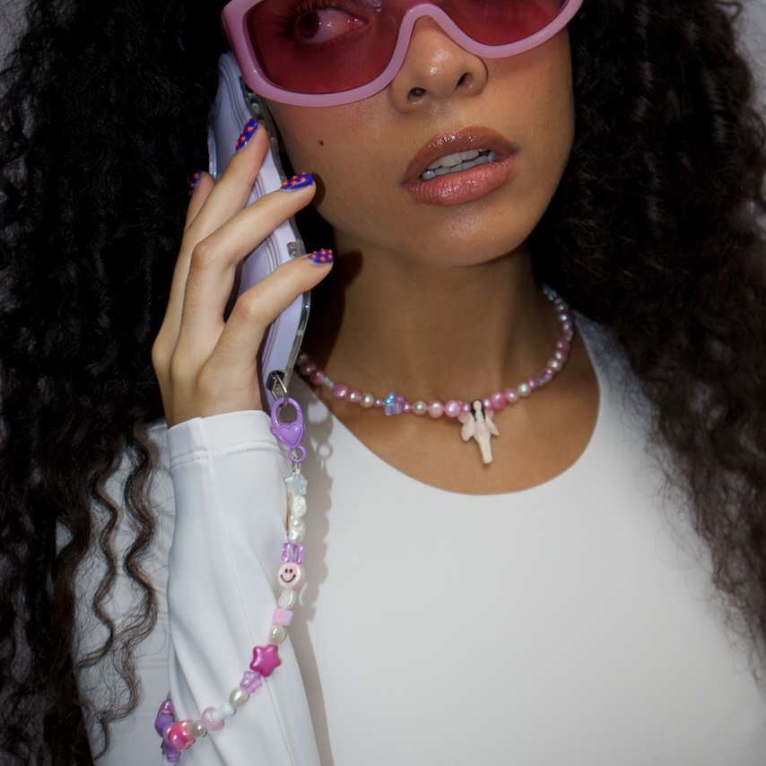 Pixie In Pink Necklace