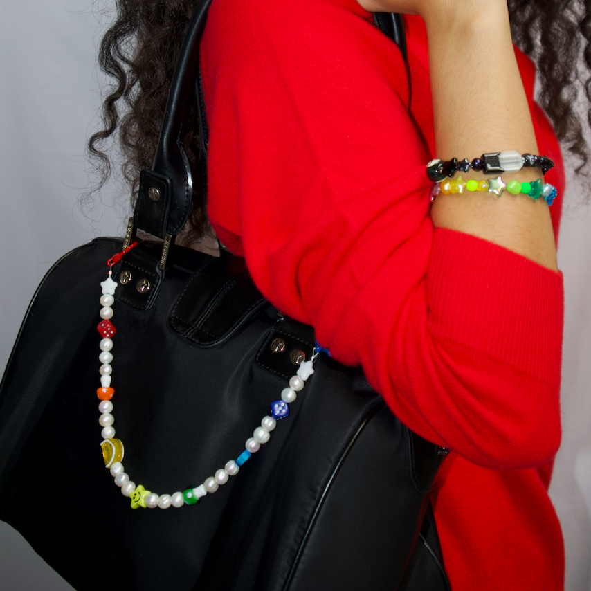 Psychedelic Bag Charm