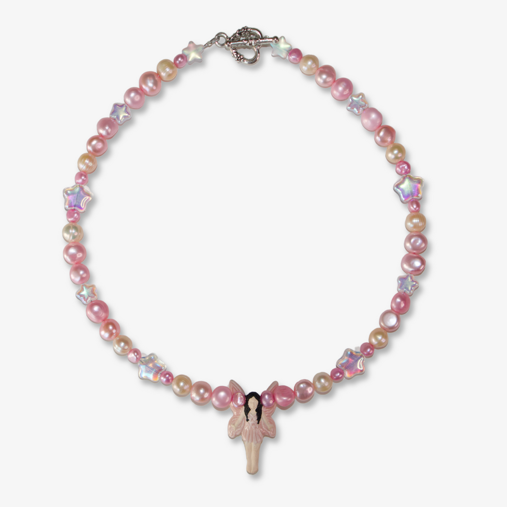 Pixie In Pink Necklace